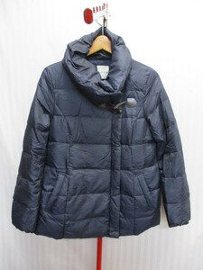  Kumikyoku KUMIKYOKU down coat SIZE2 navy blue down jacket down wear down jumper down duffle coat 01122