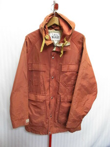 USA製　Woolrich　ウールリッチ　80sマウンテンパーカー　メンズM　アウトドアジャケット　フーディー　フード付きジャンパー　01164