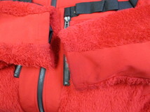 ワークマン　フィールドコア　フリースボアジャケット　メンズLL XL　赤黒　ワークジャケット　作業着ウエア 防寒ジャンパー ブルゾン12285_画像7