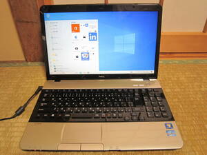 Windows 10 Home LaVie LS550/F Corei5-2430M/4G/640GB/HDMI ブルーレイ 無線LAN