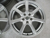 激安即決！YFC MILLOUS 17×7.0J 114.3-5H+48 73Φ 中古アルミホイール 4本 クロストレック CX-5 RX-8 オデッセイ エリシオン 等_画像5