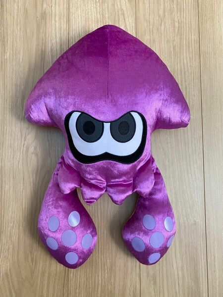 スプラトゥーン splatoon3 BIGぬいぐるみ いか 紫 パープル