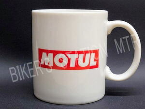 スピード発送！MOTUL/モチュール/オリジナルマグカップ/MOTULロゴ/ホワイトレッド/マグカップ/正規品