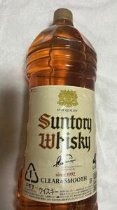 SUNTORY サントリー 角瓶 白角　4L (売り切りです)