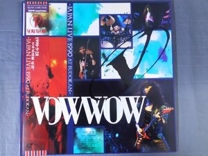 0F4A1　[レーザーディスク]　VOW WOW　JAPAN LIVE 1990 AT BUDOKAN　1990年5月28日　日本武道館