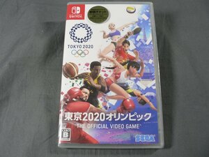 0B2F2　[未開封] NINTENDO 任天堂SWITCH版ソフト　東京2020オリンピック　THE OFFICIAL VIDEO GAME　セガゲームス　SEGA