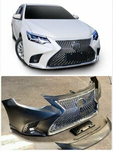 ★レクサス仕様★ 50 カムリ 後期 フロントバンパー H26/9～H29/7 AVV50 スピンドル フロントバンパー　CAMRY　LEXUSルック　⑩