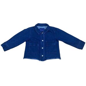 【美品】 SEVENDAYS=SUNDAY フリンジ デニムジャケット 110