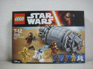 レゴ スターウォーズ　7-12 75136　ドロイドの脱出ポッド　R2-D2　C-3PO　ジャワ　