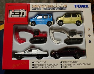 〈未開封・未使用〉トミカ TOMY 絶版 弐代倶楽部 スズキ ワゴンR コマツ 油圧ショベル 日産 シーマ