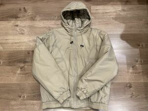 Supremeシュプリーム　Zig Zag Stitch Puffy Jacket Tanジグ ザグ ステッチ パフィー ジャケット