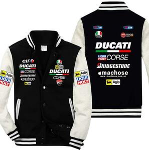 MotoGP RACING ドゥカティ Ducati スレーシング ジャケット バイクウエアグッズ 長袖ジャケット野球服 防風 冬服