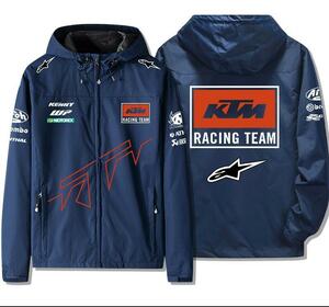 KTM REPSOLスレーシング ジャケット バイクウエアグッズ 長袖 冬服 防風 防水