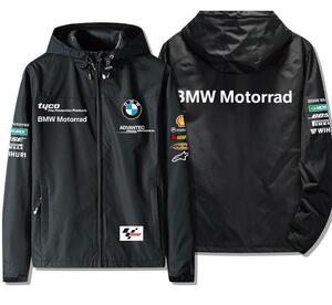 新品 BMW スレーシング ジャケット バイクウエアグッズ 長袖 厚手 防風 冬服