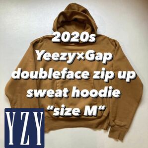 2020s Yeezy×Gap doubleface zip up sweat hoodie “size M” 2020年 イージーギャップ ダブルフェイスジップアップフーディー パーカー
