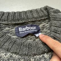 Barbour × White mountaineering patchwork knit sweater “size XL” バブアー×ホワイトマウンテニアリング パッチワークニットセーター_画像7