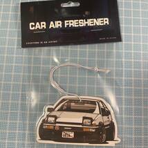 AE86 エアフレッシュナー 芳香剤 イニシャルd 頭文字d 車内アクセサリー 車内インテリア トレノ TRUENO_画像2