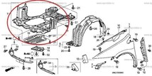 ホンダ 純正品 シビック 3D FN2 TYPE-R タイプR フロント アンダーカバー エンジンカバー_画像6