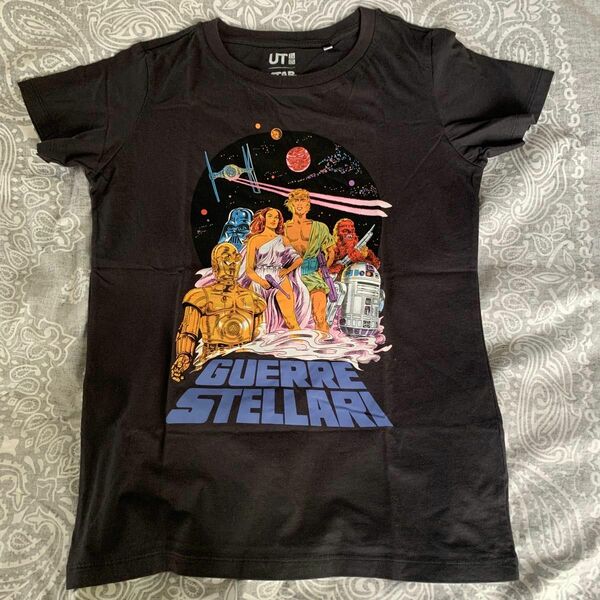 UNIQLO ユニクロ UT スターウォーズ STARWARS プリントTシャツ ダークグレー M 未使用