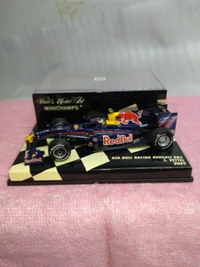 ミニチャンプス 1/43 RED BULL RACING RENAULT RB5 S.VETTEL 2009 MINICHAMPS 送料無料