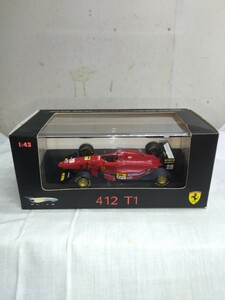 MATTEL ELITE 1/43 フェラーリ 412 T1 