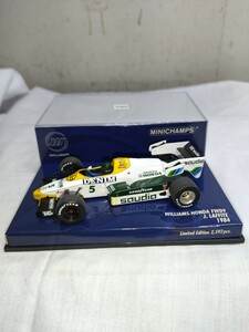 ミニチャンプス 1/43 Williams Honda FW09 J.Laffite 1984 ウィリアムズ ホンダ J.ラフィット