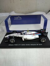 スパーク 1/43 Spark Williams FW36 Valtteri Bottas Malaysia GP2014 MARTINI SCS144 #77_画像1