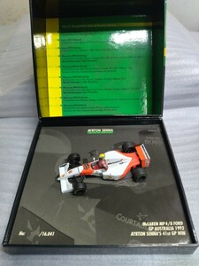 ミニチャンプス 1/43 アイルトン・セナ マクラーレン MP4/8 FORD GP オーストラリア 1993 540414341