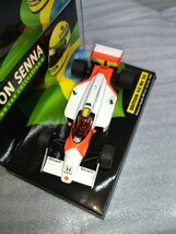 ミニチャンプス 1/43 マクラーレン ホンダ MP4-3 test car 1987 A.セナ #26_画像5