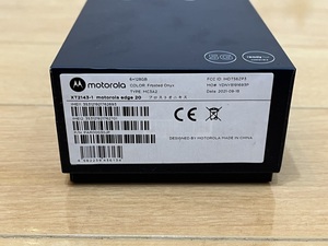 motorola edge 20 MC3A2 XT2143-1フロストオニキス