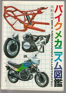 ★バイクメカニズム図鑑　出射忠明/著　初版　1983年　グランプリ出版