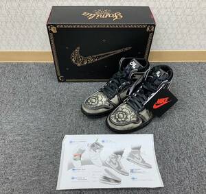 【GY-5919TY】未使用保管品 NIKE ナイキ AIR JORDAN エアジョーダン 1 ZOOM AIR CMFT2 FAMILIA ファミリア FQ8155-010 27.5cm スニーカー