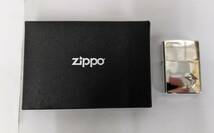 【YYD-2583NY】1円スタート ZIPPO ジッポ 純銀メタル イルカ 未使用 喫煙具 着火未確認 コレクション オイルライター 箱_画像1