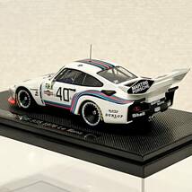 美品 ミニカー （EBBRO製 1/43 ）PORSCHE 935 （ Car No.40）Le Man's 1976年 ●エブロ製 ポルシェ935 ●MARTINI PORSCHE / RACING_画像5