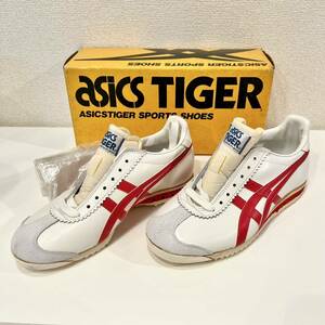 ●未使用【 アシックス・asics TIGER 】 リンバーアップ スペシャル 80年代 ヴィンテージ レトロ スニーカー シューズ 男女兼用 実家整理品