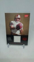 2004 Fleer Greats Steve Young Game Used Jersey The Glory of Their Time NFL 49ers HOF Legend 希少_画像1