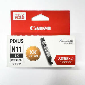 ★★★ 未開封 ★★★CANON キヤノン 純正 インク カートリッジ XKI-N11XL BK ブラック 期限切れ 2023.2