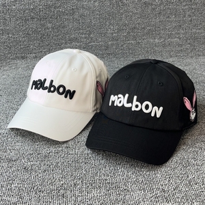 Malbon キャップ 2色 ベースボールキャップ ゴルフキャップ フリーサイズ 男女兼用 帽子 新品送料無料