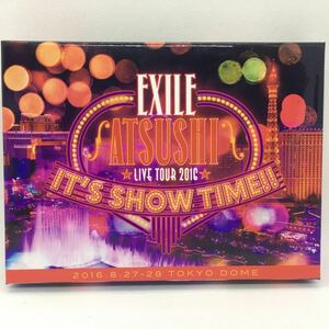 DVD『 EXILE ATSUSHI LIVE TOUR 2016”IT’S SHOW TIME!!” [初回仕様豪華盤]』※DISC.2欠品/現状販売/エグザイル/アツシ/　Ⅱ-1087