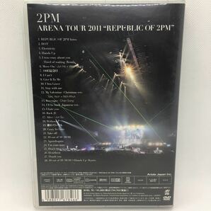 DVD『2PM ARENA TOUR 2011 ”REPUBLIC OF 2PM”』※動作確認済み/韓国/韓流/JYPエンターテインメント/さいたまスーパーアリーナ/Ⅱ-1056の画像2