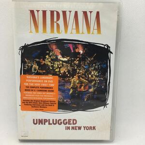 DVD『NIRVANA　 MTV UNPLUGGED IN NEW YORK』ニルヴァーナ/動作確認済み/輸入盤/リージョンフリー/ロック/オルタナティブロック/Ⅱ‐1120