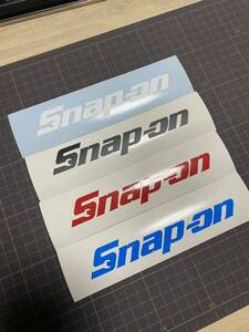 Snap-on(スナップオン) 風カッティングステッカー ロゴ USA パロディ　工具