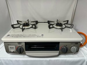 22年製　リンナイ ガステーブル RT34NJH7S-CL LPガス用　USED美品　