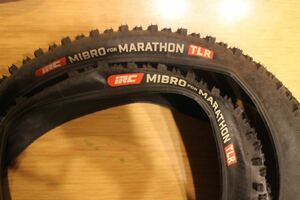 送料無料 2本セット IRC MIBRO for MARATHON TLR 29 x 2.1 ひげ付き 29er MTBタイヤ 美品