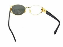 1円 FENDI フェンディ サングラス メガネ 眼鏡 メンズ レディース ゴールド系 AT6747_画像2