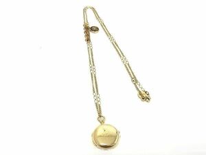 1円 Chloe クロエ ネックレス ペンダント ロケット アクセサリー レディース ゴールド系 BH1024