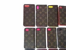 1円 LOUIS VUITTON ルイヴィトン モノグラム アイフォンケース スマホケース 携帯ケース 15点セット まとめ売り ブラウン系 DA5868_画像2