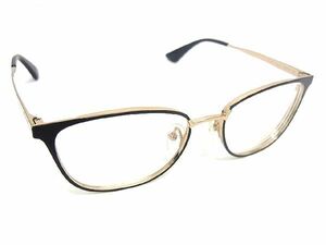 1円 ■極美品■ PRADA プラダ VPR58S-D QE3-1O1 度入り めがね メガネ 眼鏡 メンズ レディース ブラック系 AU7278