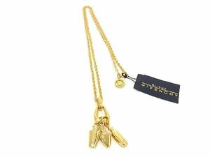 1円 ■新品■未使用■ GIVENCHY ジバンシィ ヴィンテージ ネックレス ペンダント アクセサリー レディース ゴールド系 BI0500