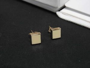 1円 ■極美品■ Chloe クロエ ピアス アクセサリー レディース アイボリー系×ゴールド系 BH1000